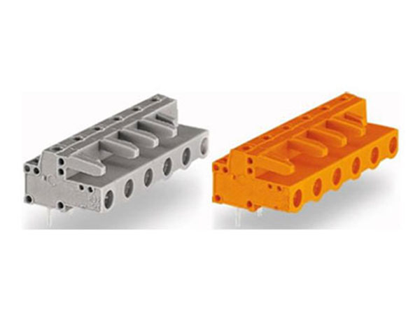 TCWZ7.5G-7.62-B系列孔型彎針插座